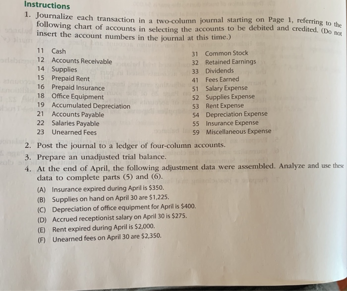 Solved Chapter 4 Completing The Accounting Cycle PR 4-5B | Chegg.com