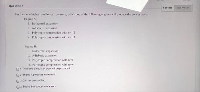 Solved Question 5 4 points Save Answer For the same highest | Chegg.com