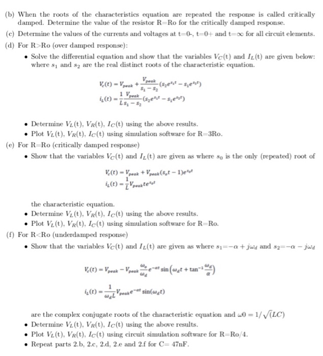 Solved 2 Consider The Series Rlc Circuit In Figure 5 Wit Chegg Com