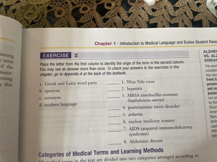 Solved Chapter 1 Introduction to Medical Language and Evolve | Chegg.com