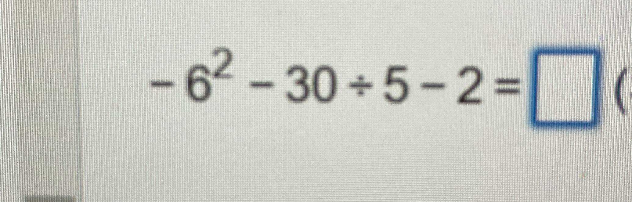 6 2 30 5
