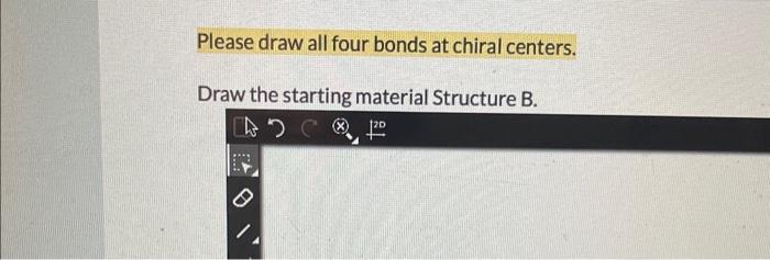 Solved Determine the structures for starting materials A and | Chegg.com