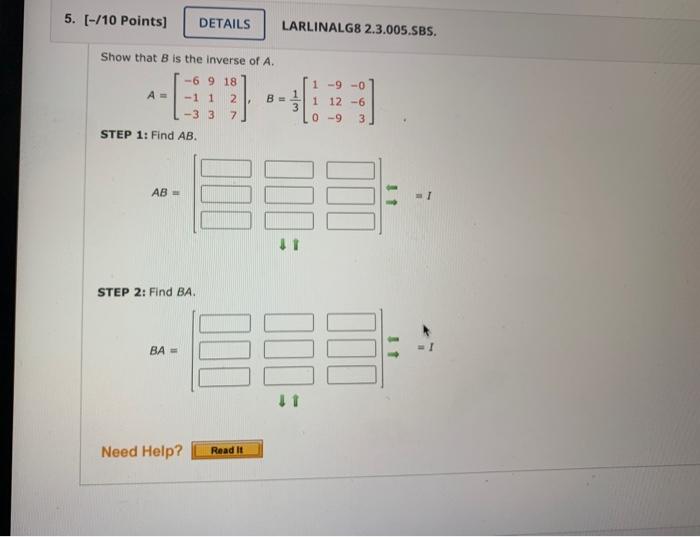 Solved Find, if possible, A+B,A−B,2A,2A−B, and B+21A. (If | Chegg.com