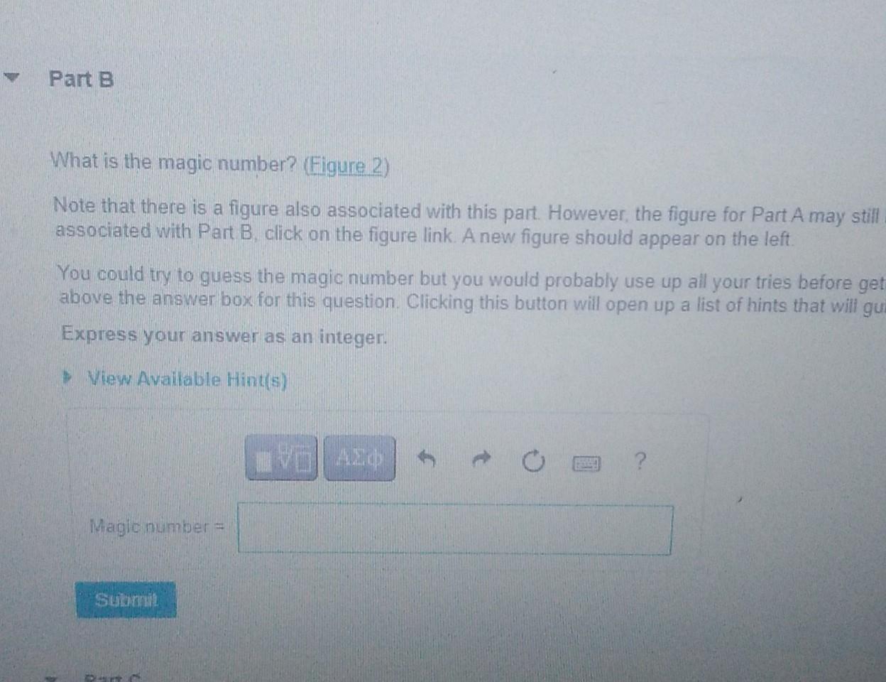 Solved What is the magic number? (Figure 2) Note that there | Chegg.com