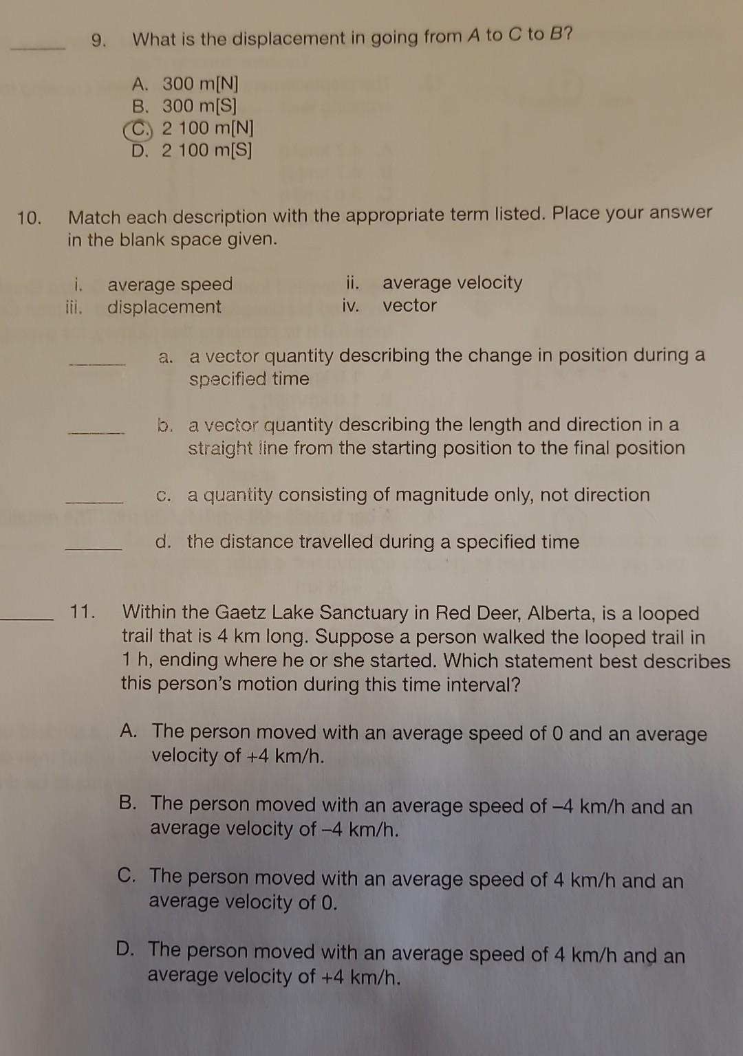 science 20 assignment booklet a1 answers