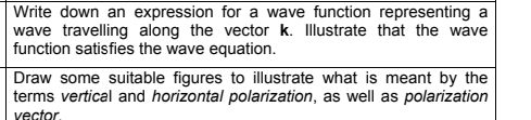 Solved Write down an expression for a wave function | Chegg.com