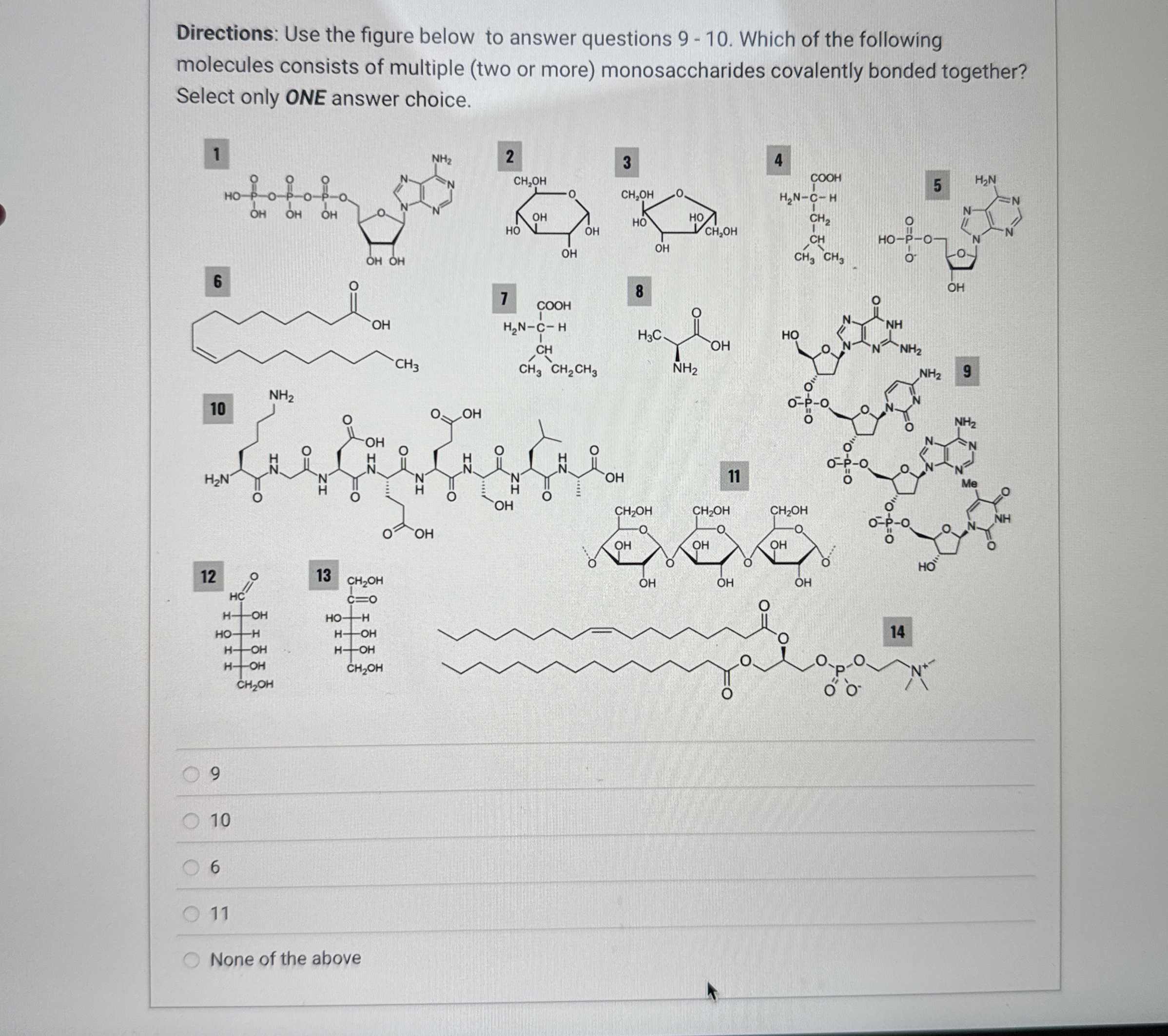 Solved Directions: Use the figure below to answer questions | Chegg.com