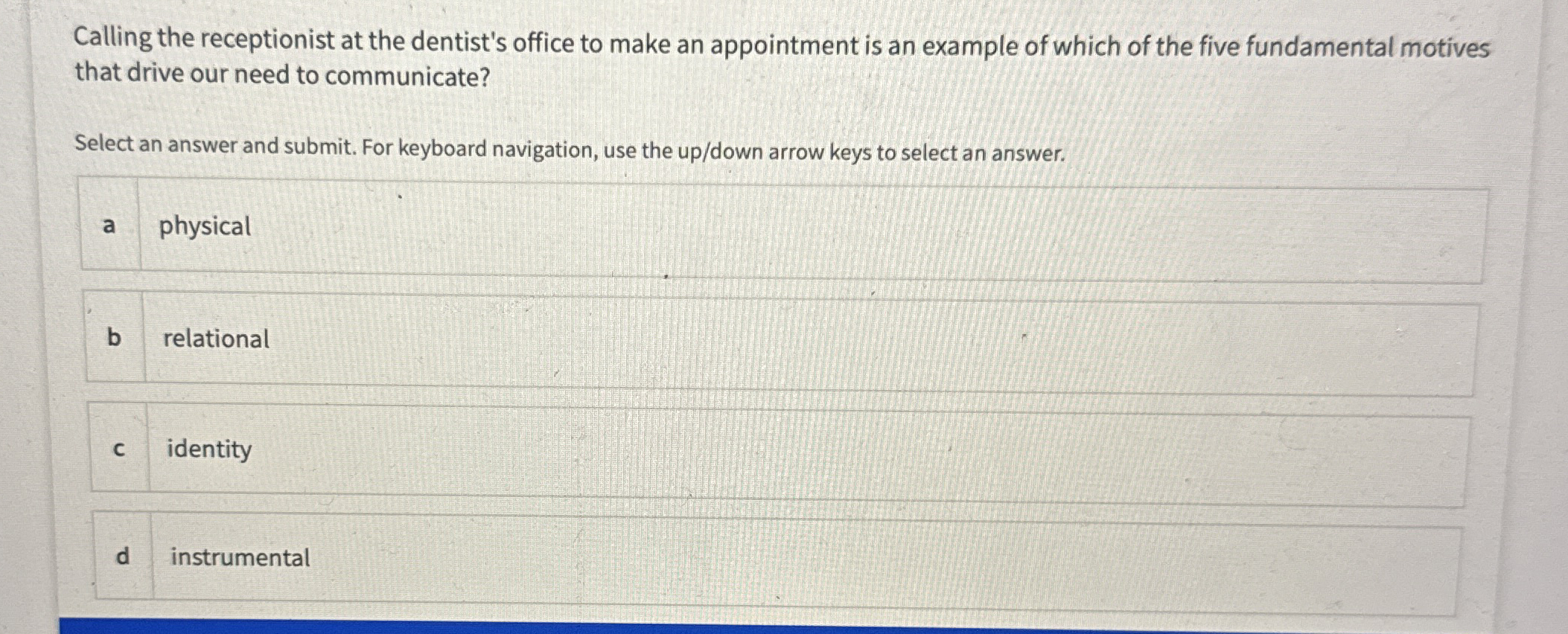Solved Calling the receptionist at the dentist's office to
