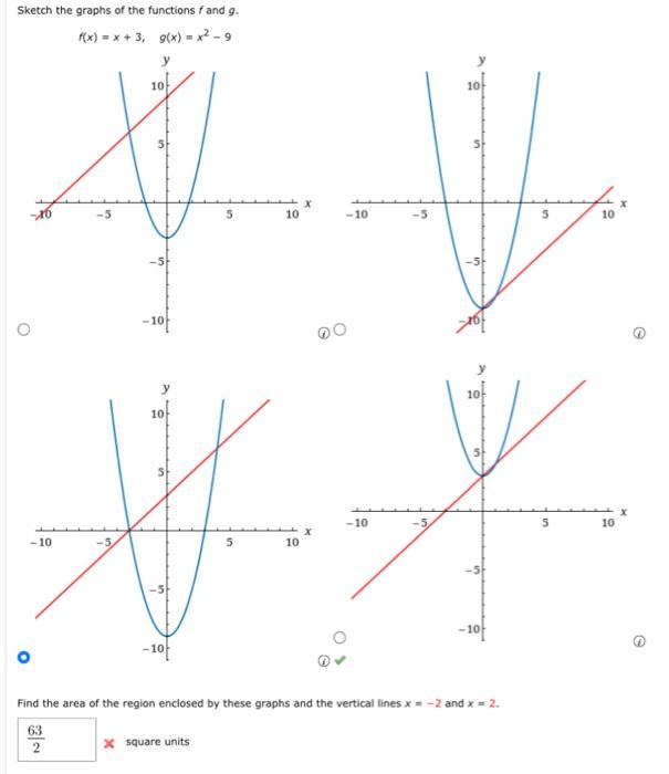 Solved Sketch the graphs of the functions f and g. | Chegg.com