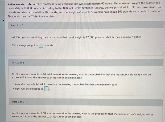 Solved Roller coaster ride A roller coaster is being Chegg