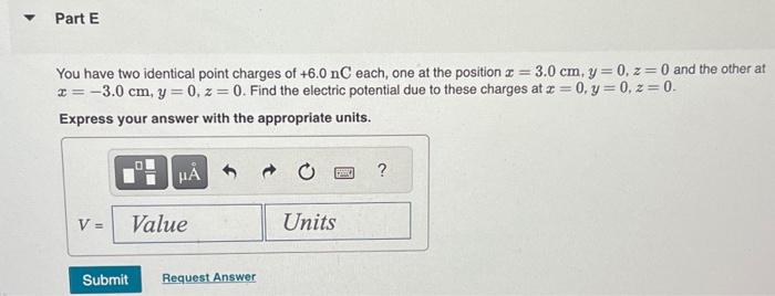 Solved In a certain region of space the electric field is | Chegg.com