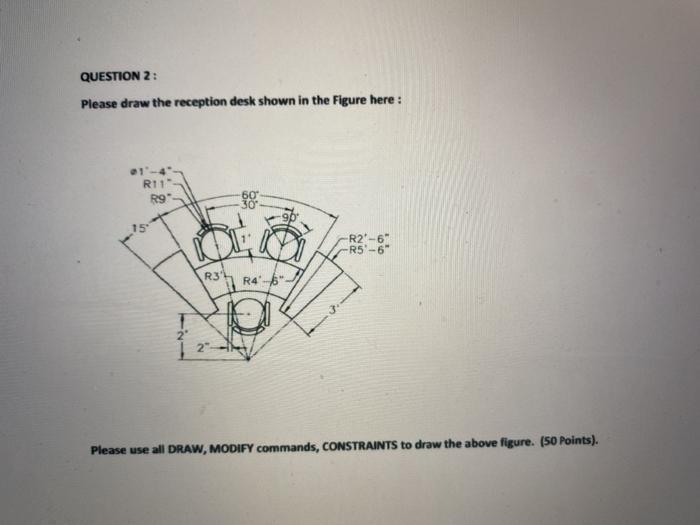 Solved QUESTION-1 10 2 A Top View and Front View of an | Chegg.com