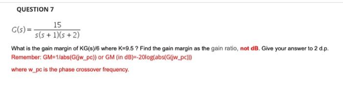 Solved QUESTION 7 3 points Save Answer 15 Cs) sis + 1)(+2) | Chegg.com