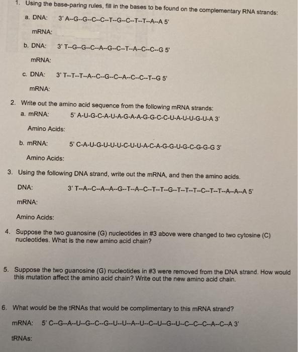 Solved I M Not Sure How To Fill Some These Question Out Chegg Com