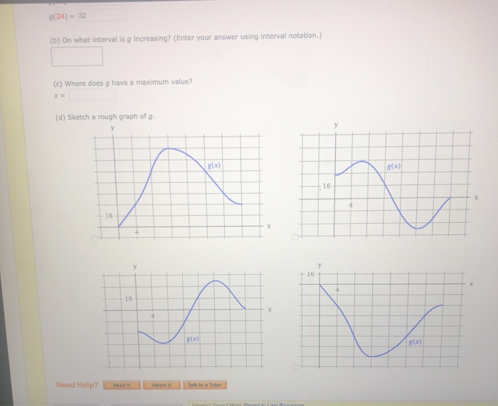 Solved Let g(x) = -6 f(t) dt, where is the function whose | Chegg.com