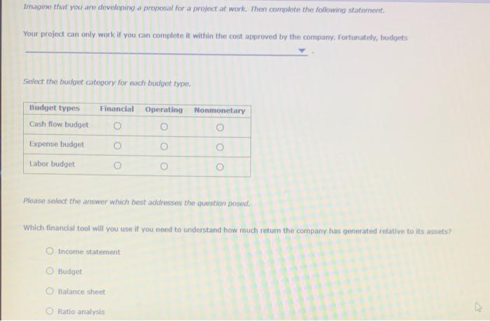 Solved Imagine That You Are Developing A Proposal For A | Chegg.com