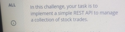Solved ALLIn this challenge, your task is to implement a | Chegg.com