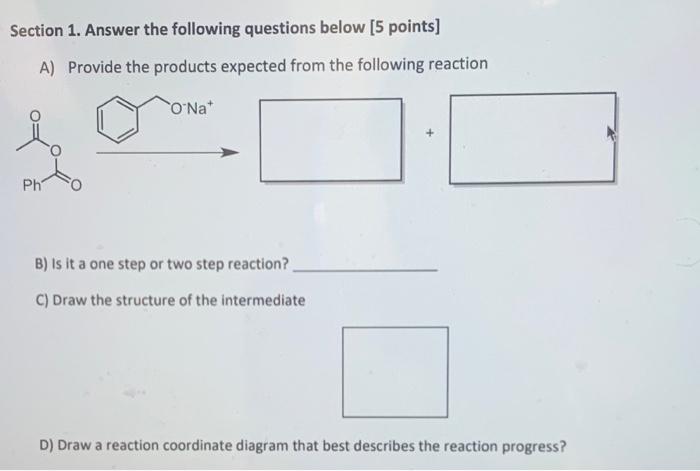 Solved Section 1. Answer the following questions below [5 | Chegg.com