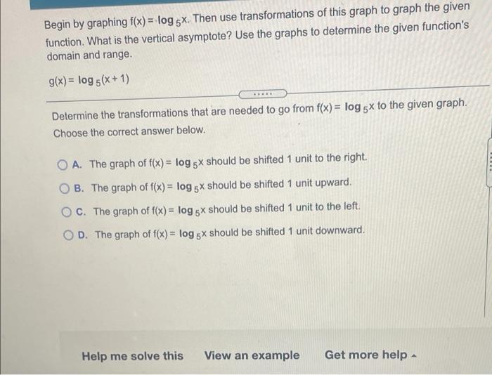 solved-begin-by-graphing-f-x-log-5x-then-use-chegg