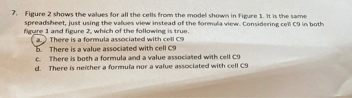 Solved Figure 1 A B с 1 Price Cost per unit 25 3 2 3 4 5 6 7 | Chegg.com