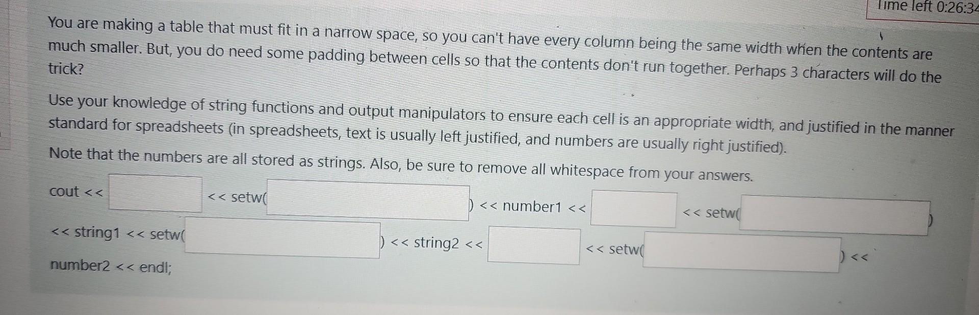 Solved You are making a table that must fit in a narrow | Chegg.com