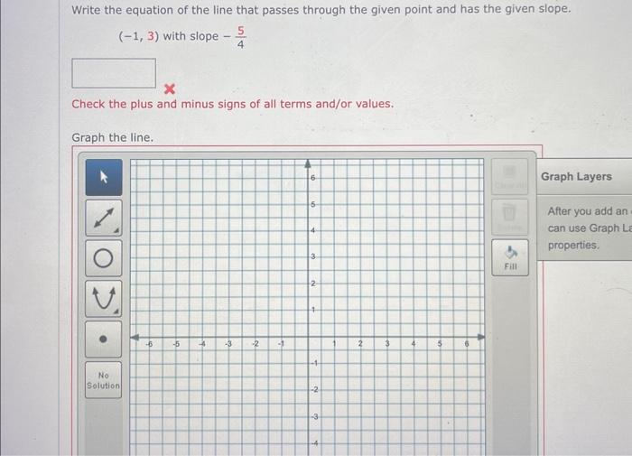 Solved Write the equation of the line that passes through | Chegg.com