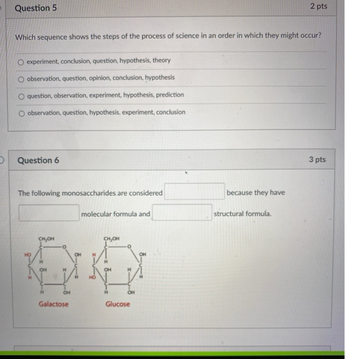 Solved Question 5 2 pts Which sequence shows the steps of | Chegg.com
