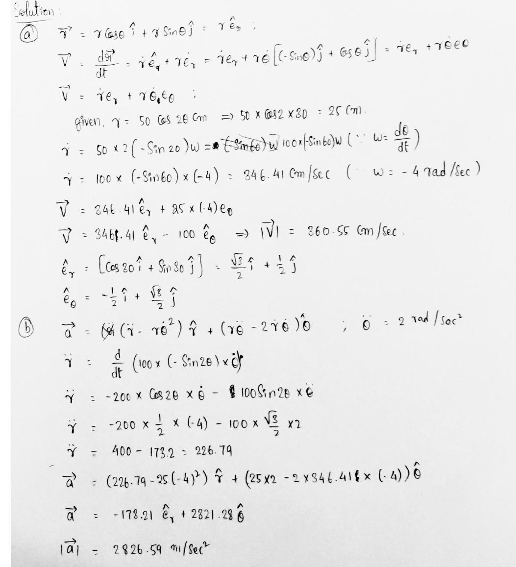 Solved Solution Of A And B Part Is Given Plz Solve C Part Chegg Com