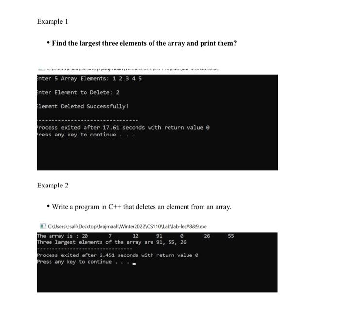 solved-find-the-largest-three-elements-of-the-array-and-chegg