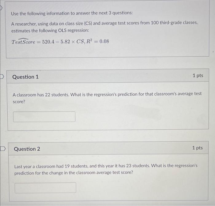 Solved Use the following information to answer the next 3 | Chegg.com