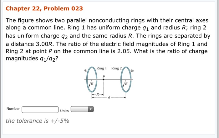 Solved Chapter 22, Problem 023 The figure shows two parallel | Chegg.com