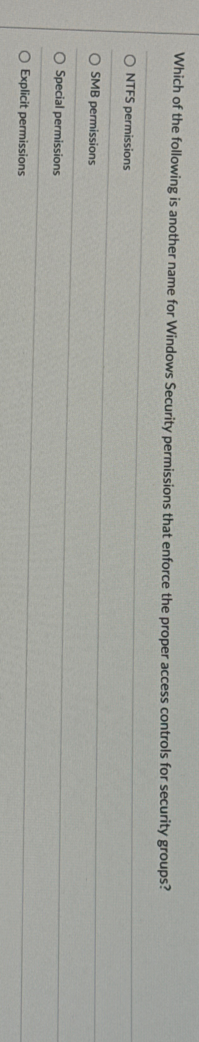 Solved Which of the following is another name for Windows | Chegg.com