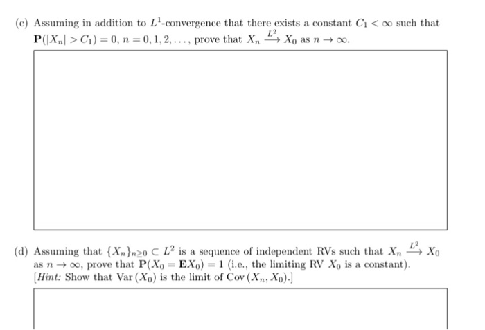 Question 3 19 Marks Let N O Be A Sequence Of Chegg Com