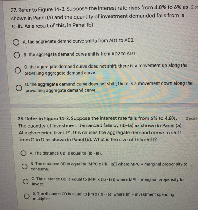 Solved Use the following to answer questions 37-38: Figure | Chegg.com