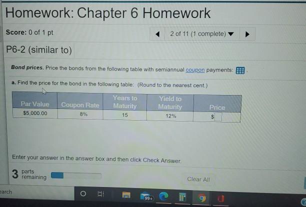 Solved Homework: Chapter 6 Homework Score: 0 of 1 pt 2 of 11 | Chegg.com
