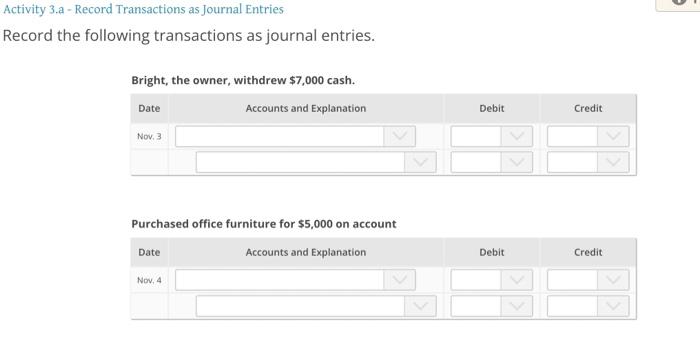 Solved Record the following transactions as journal entries 
