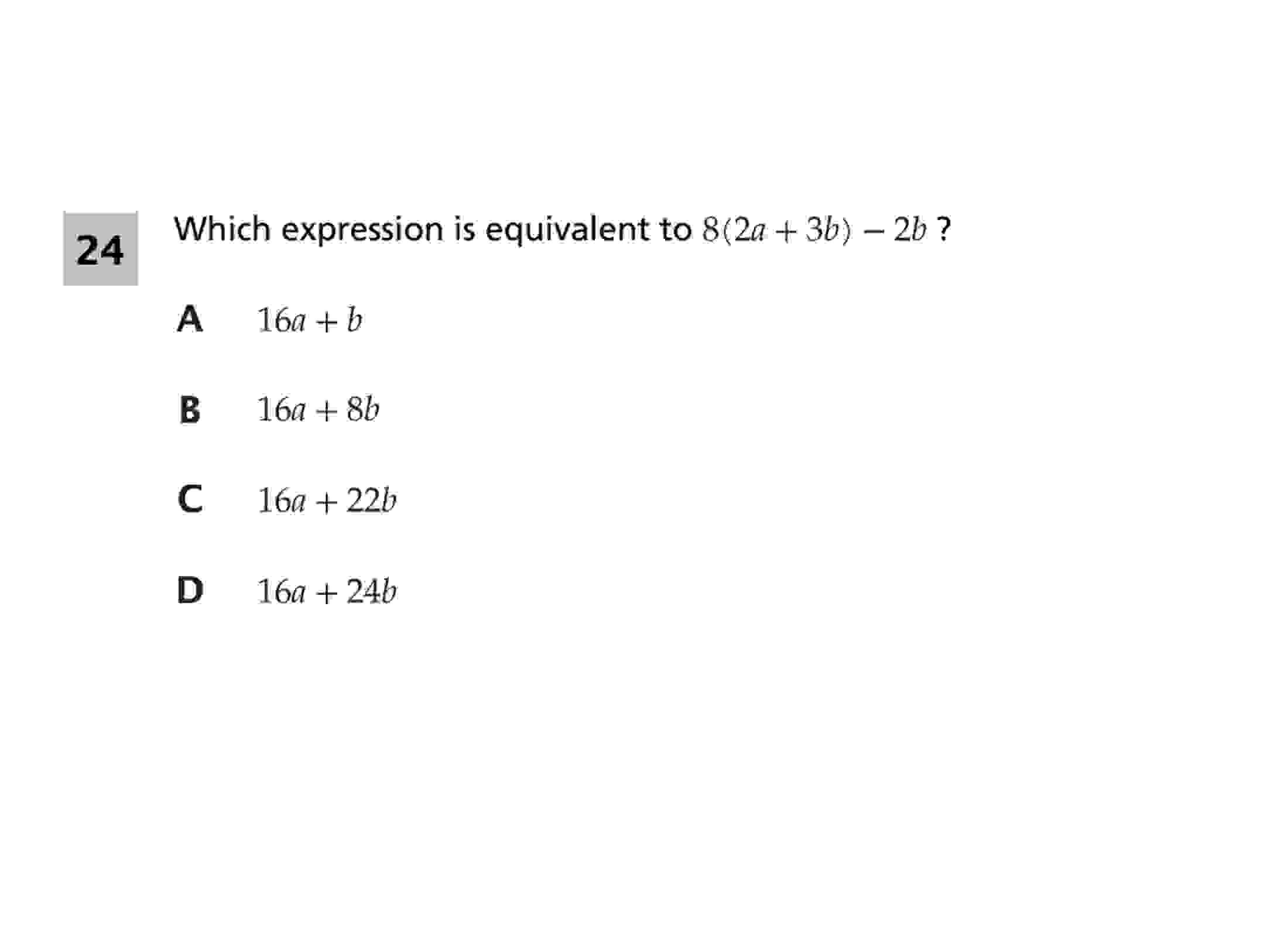 which expression is equivalent to 8f2 2 5f − 3 6f2 5