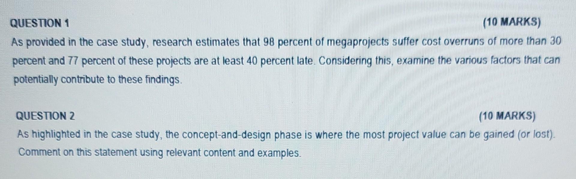Solved QUESTION 1 (10 MARKS) As provided in the case study, | Chegg.com