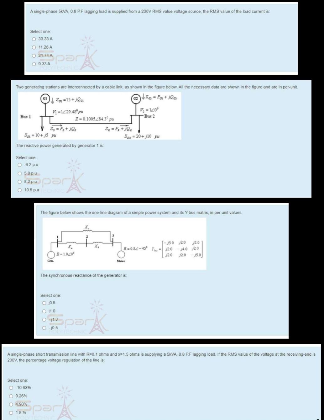 Solved The figure below shows the one-tine diagram of a | Chegg.com