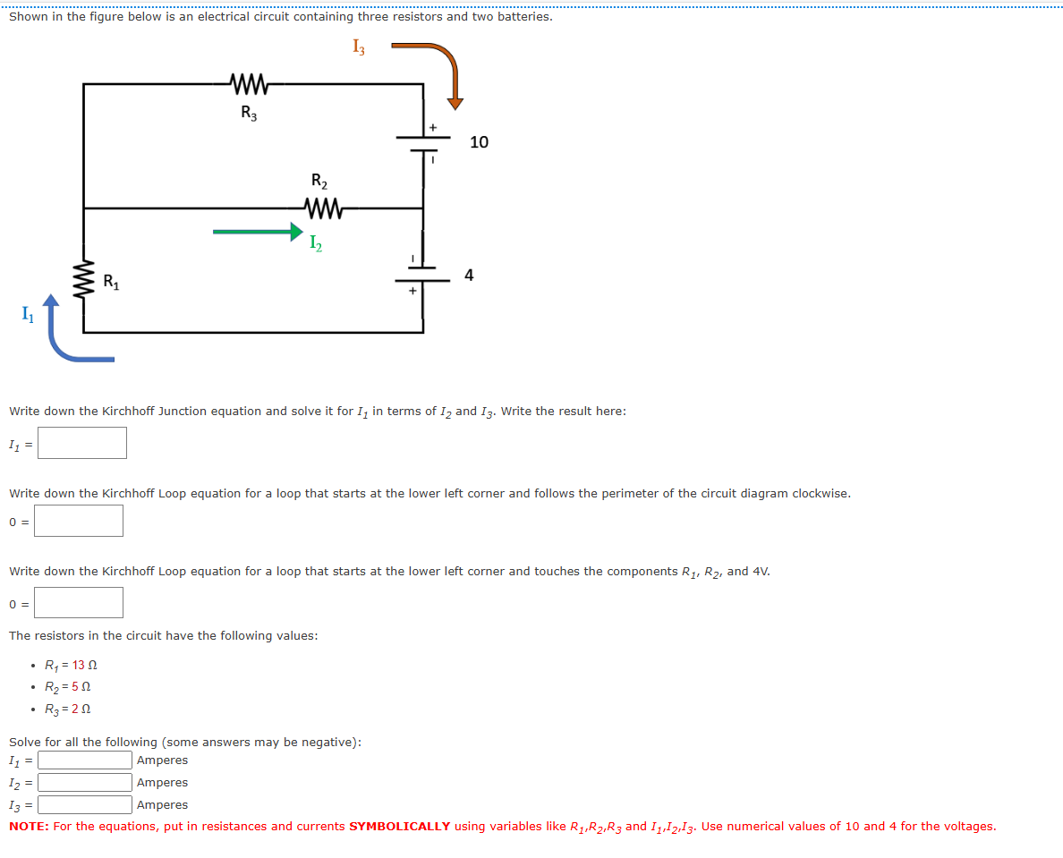 Solved Shown in ﻿the figure below is an ﻿electrical circuit | Chegg.com