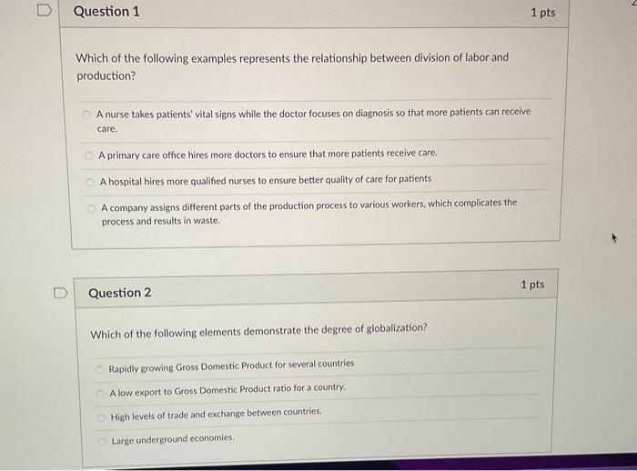 [Solved] Which of the following examples represents the re