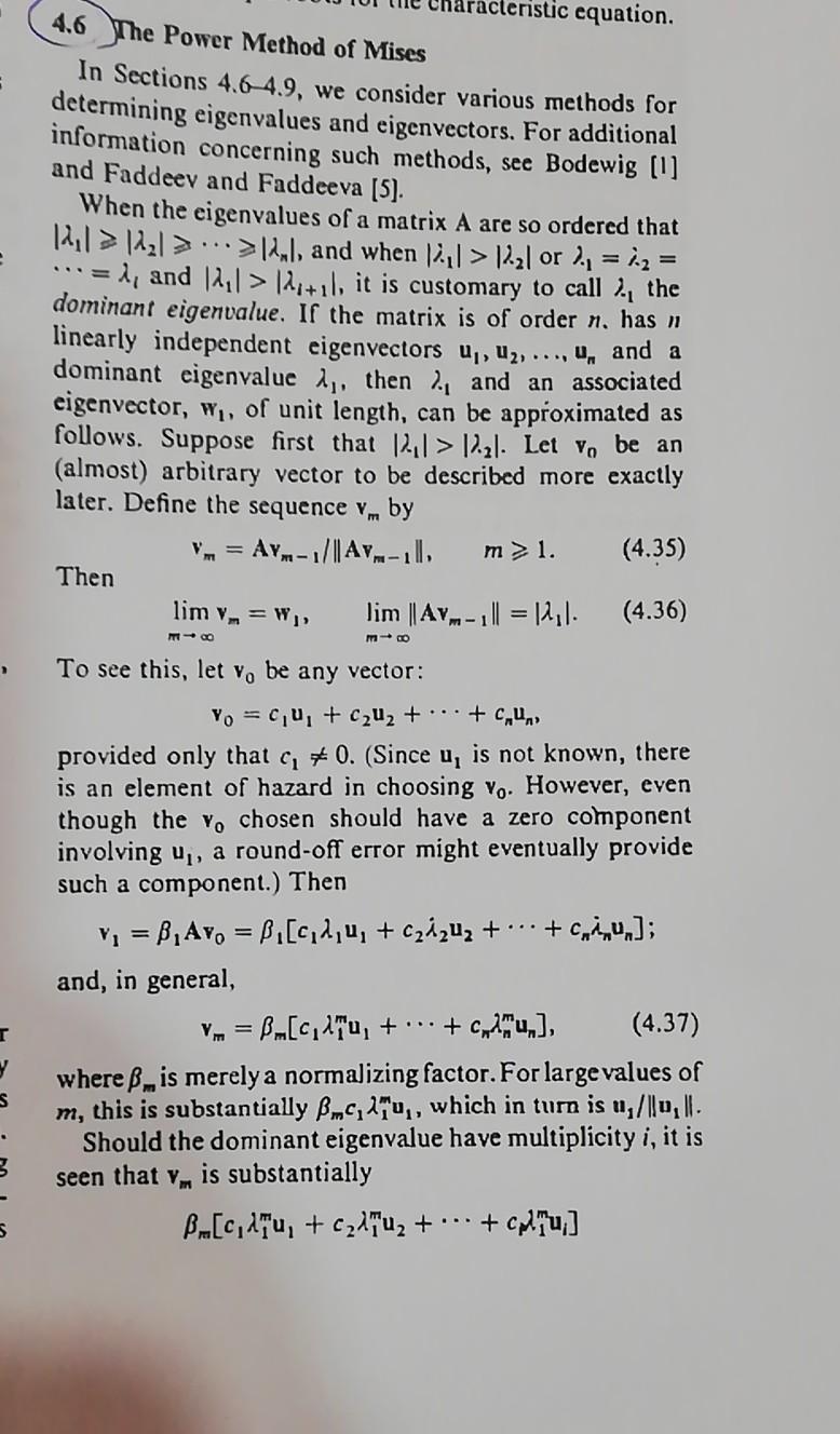 Solved J 11 9 -4 Question 1) Write three steps of the power | Chegg.com