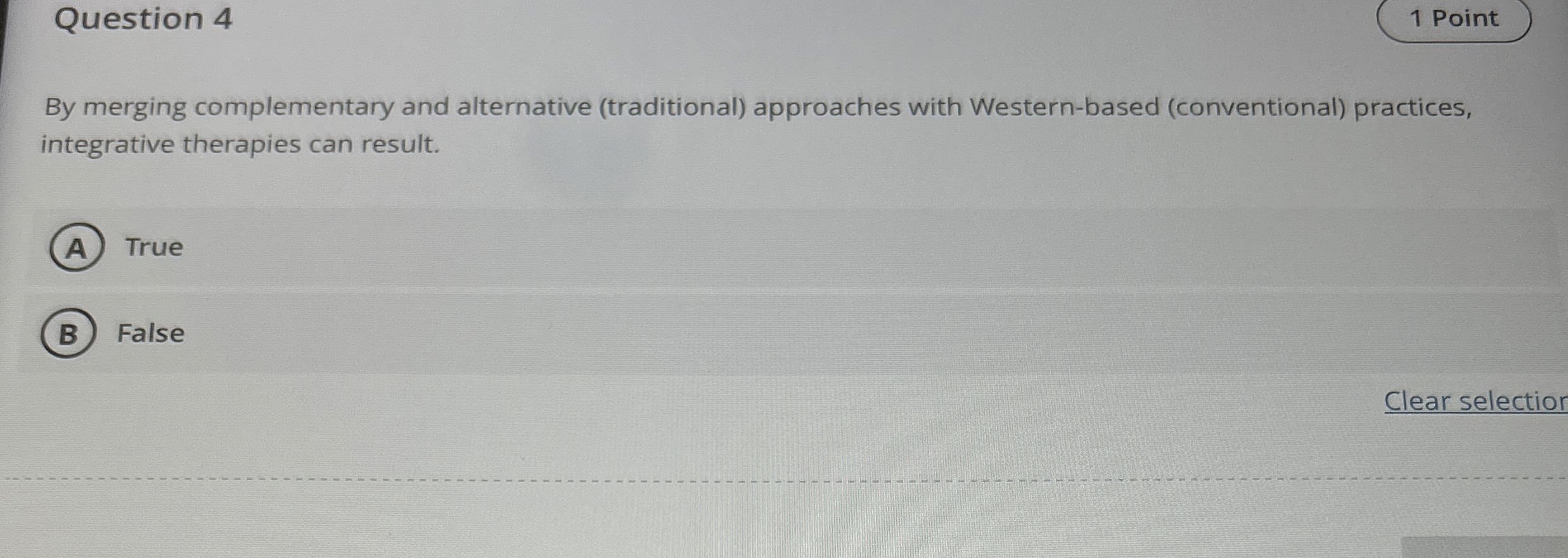 Solved Question 4By merging complementary and alternative | Chegg.com
