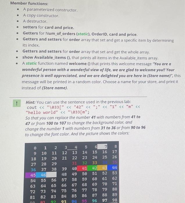 Solved Ex 3 is extra please write in c++ and write in a | Chegg.com