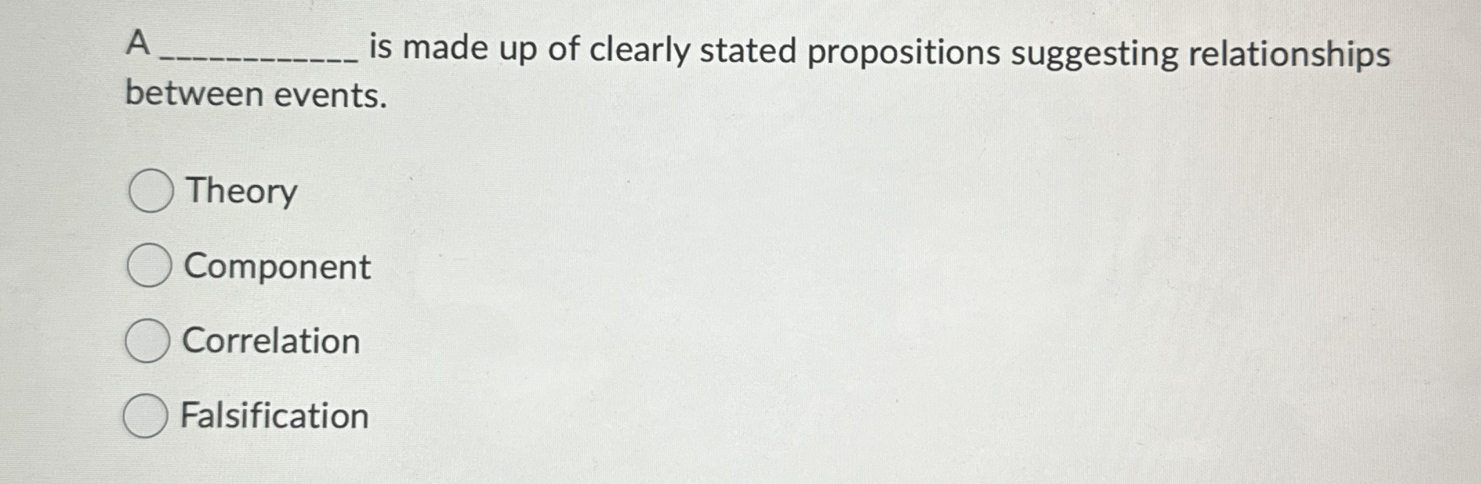 Solved Ais made up of clearly stated propositions suggesting | Chegg.com