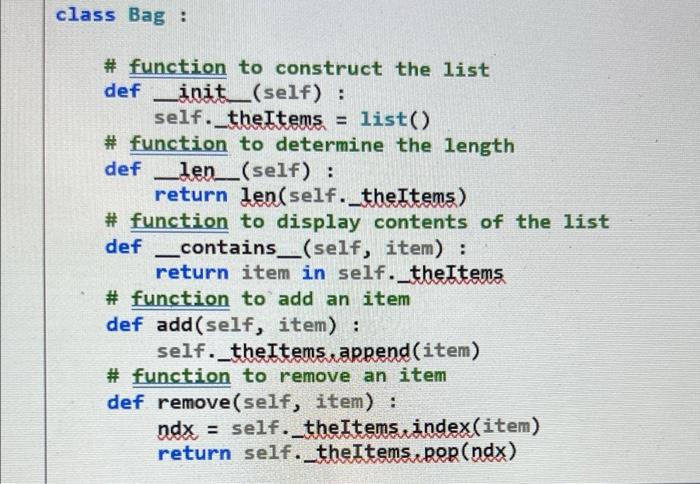 Solved need help with this python problem theres some | Chegg.com