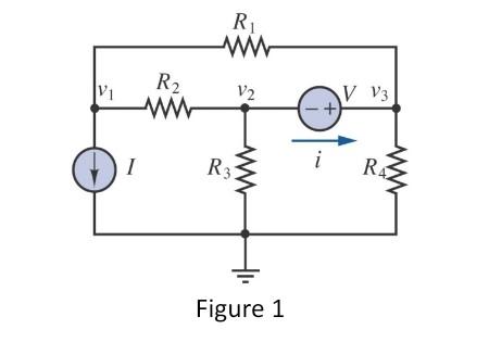 Solved Problem #1 For the circuit in Figure 1, calculate the | Chegg.com