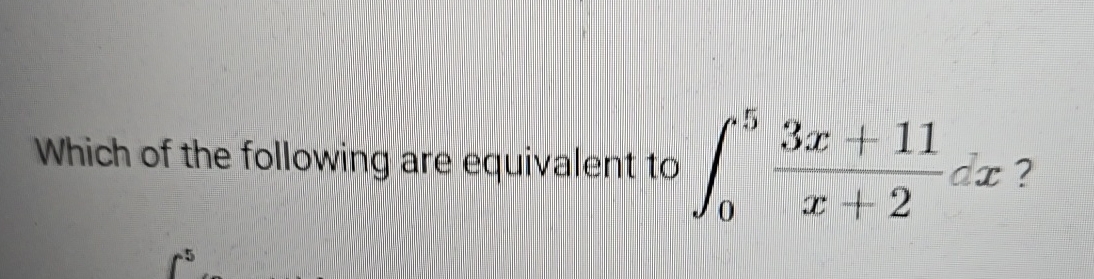 Solved Which of the following are equivalent to | Chegg.com