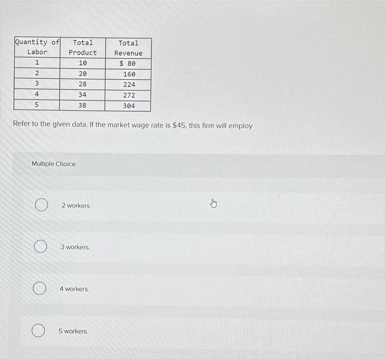 Solved \table[[\table[[Quantity | Chegg.com