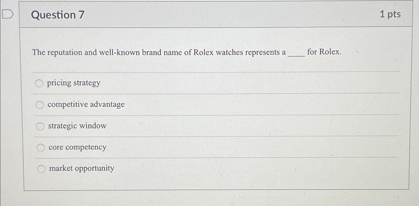 Rolex brand outlet name